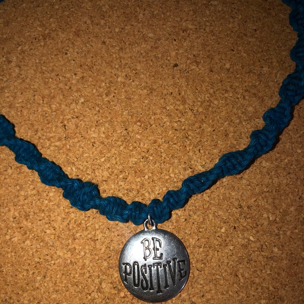 Be Positive  Hippie Choker
